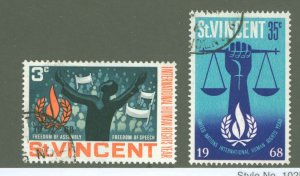 St. Vincent #262-263 Used Single (Complete Set)