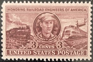 Scott #993 1950 3¢ Railroad Engineers of America MNH OG XF
