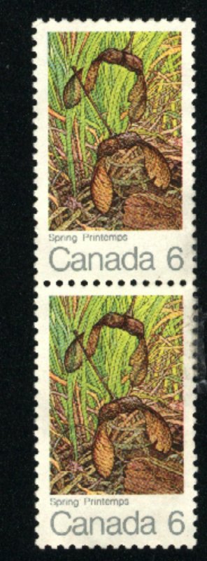 Can #535   pair   used VF 1971 PD