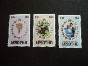 Stamps - Lesotho - Scott# 335-337 - Mint Never Hinged Set of 3 Stamps