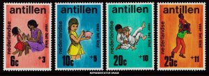 Netherlands Antilles Scott B105-B108 Mint never hinged.