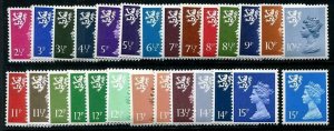 HERRICKSTAMP SCOTLAND Sc.# SMH 1-27 Regional Stamp Issues (27 Values)