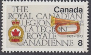 Canada - #680 Royal Canadian Legion - MNH