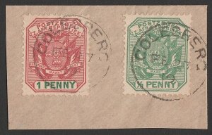 TRANSVAAL-BOER WAR 1899 Boer invasion of Cape Colony Postmark CDS Colesberg.