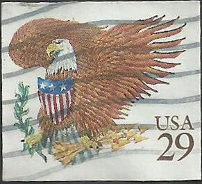 # 2595 USED EAGLE AND SHIELD    