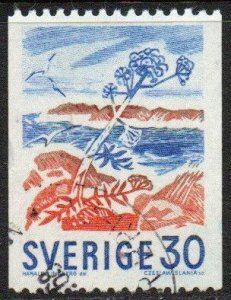 Sweden Sc #743 Used