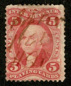 OAS-CNY 6630  INTERNAL REVENUE FAULTY SCOTT R28c WASHINGTON  $40