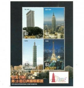 Grenada - 2005 - Taipei - Sheet Of 4 - MNH