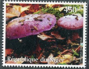 Niger 1999 MUSHROOMS FUNGI 1 value Perforated Mint (NH)