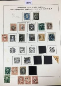 MOMEN: US STAMPS  USED COLLECTION $2,500 LOT #14110