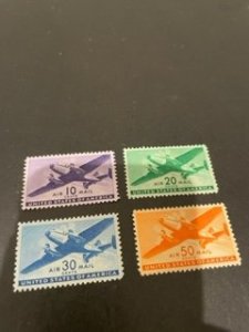 Us sc C27,C29-C31 MNH