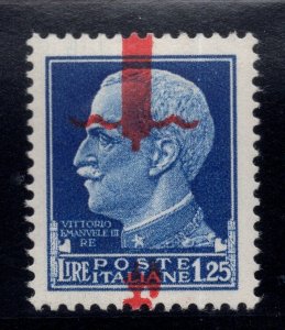 Lire 1.25 No. 495phc Horse Overprint (Turin) - MNH