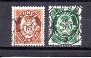 Norway 325-326 used