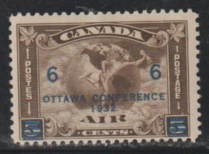Canada SC C4 Mint, Hinged