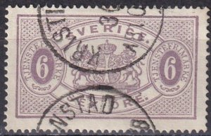 Sweden  #O4  F-VF Used CV $65.00  (Z6247)