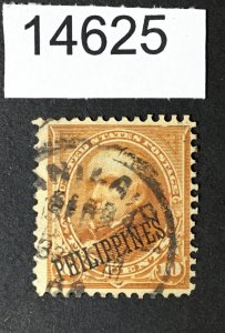 PHILIPPINES US STAMPS # 217A USED CV. $28 LOT #14625
