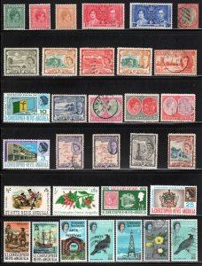 St. Kitts / Nevis ~ 32 Different Stamps ~ Unused, Used, Mixed Condition