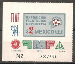 Mexico #C374  Mint Never Hinged VF CV $5.00 (9672)