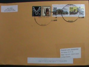 ​UNITED STATES- 2010-COMMERCIAL COVER-WITH STAMPS-VERY FINE