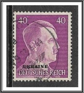 Ukraine #N57 Issued Under German Occupation Third Reich Used