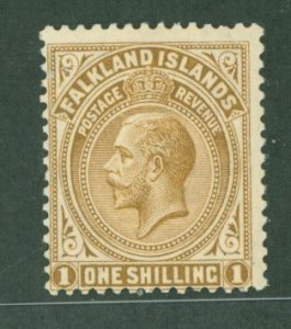 Falkland Islands #47 Unused Single (King)