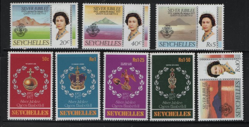 SEYCHELLES  380-387  MNH SET