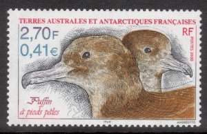 FRENCH ANTARCTIC 2000 Puffins; Scott 260, Yvert 279; MNH