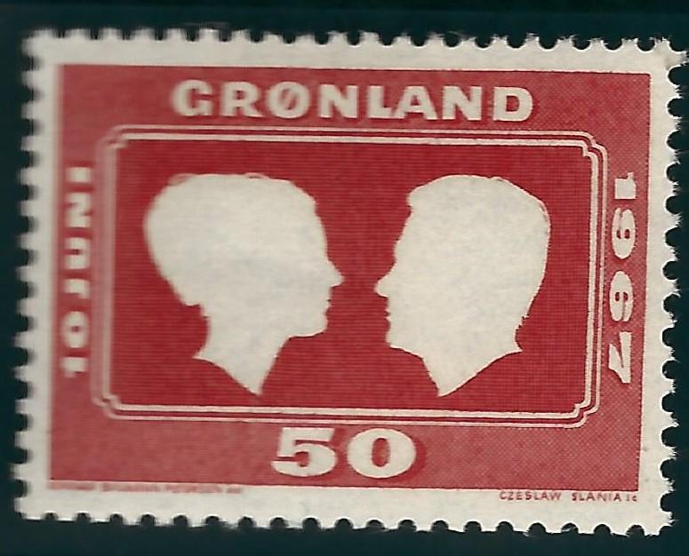 Greenland (Scott #69) VF MNH...Nice!