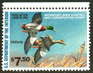 U.S. #RW47 MINT OG NH