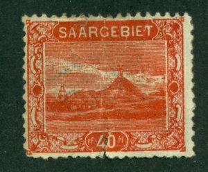 Saar 1921 #73 U SCV (2024) = $0.50