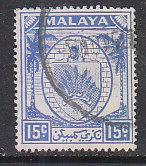 Malaya Negri Sembilan 1949 Sc 48 15c Used