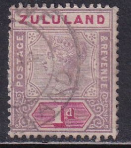 Zululand South Africa Natal 1894 Sc 16 Stamp Used