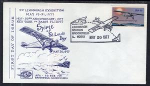 US 1710 Transatlantic Flight 1st Doris Gold U/A FDC