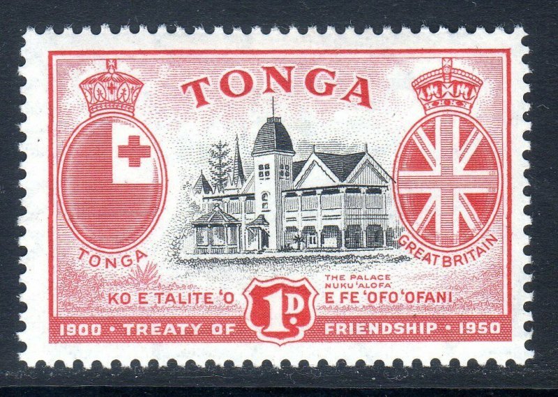 TONGA --  1951 -- SG 96  -   1d   value     MM     