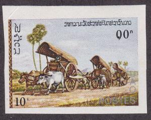 Laos # 318, Mint Never Hinged Imperf Single