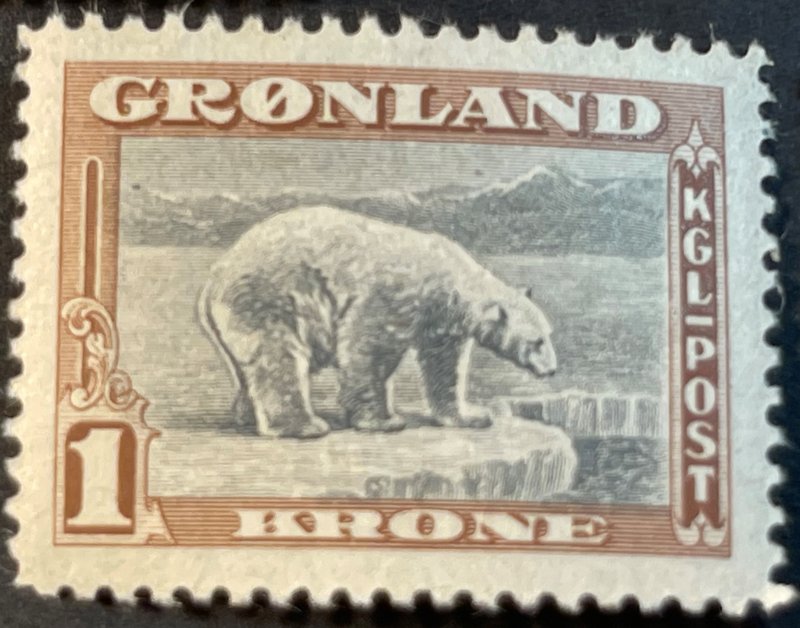 GREENLAND # 10-18--MINT NEVER/HINGED----COMPLETE SET----1945