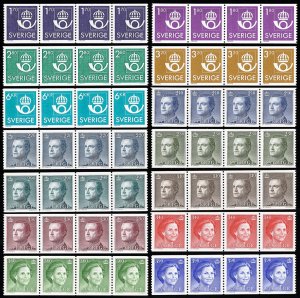 Sweden Stamps # 1567-80 MNH VF Scott Value $73.00