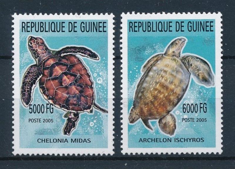 [95625] Guinea 2006 Reptiles Turtles Marine Life  MNH