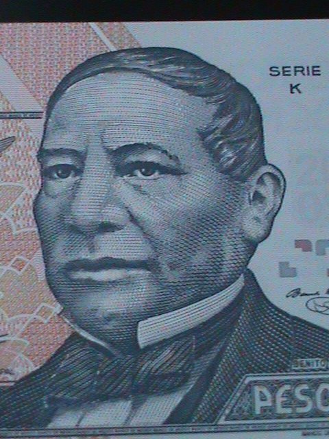 ​MEXICO-2001-P106-75TH ANNIV: BANK OF MEXICO-$20 UNC.POLYMAR NOTE-HARD TO FIND