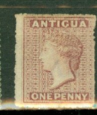 AA: Antigua 2 unused no gum CV $135