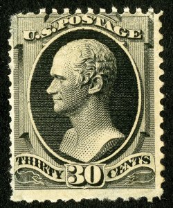 US Stamps # 190 MH F Slight Faults Scott Value $850.00 