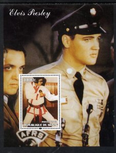 BENIN - 2003 - Elvis Presley & Martial Arts - Perf Min Sheet - MNH-Private Issue