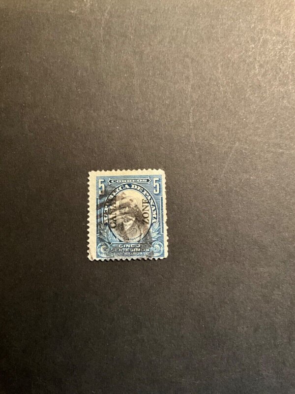 Stamps Canal Zone Scott #33 used