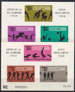 Mexico #992a, 995a  MNH  CV $14.50 (A19017)
