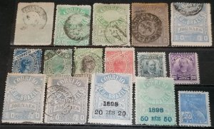 Brazil classical stamps lot 15