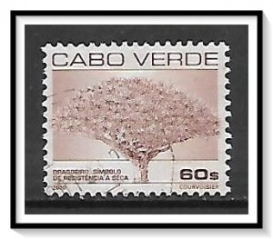 Cape Verde #763 Dragoeiro Tree Used