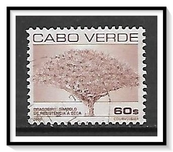Cape Verde #763 Dragoeiro Tree Used