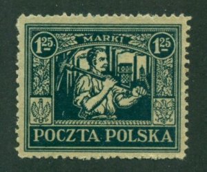 Poland 1922 #177 MNG SCV (2024) = $0.25