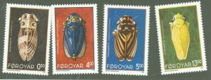 Faroe Islands #276-279  Single (Complete Set)