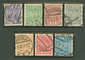 Poland #268-274  Single (Complete Set)